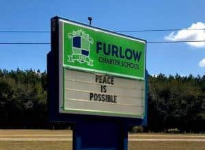 Furlow Charter School Sign